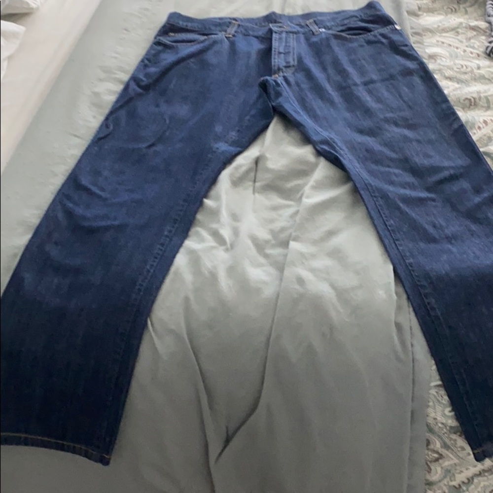 Dark blue Ferragamo jeans